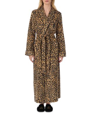 Long Shawl Collar Long Robe
