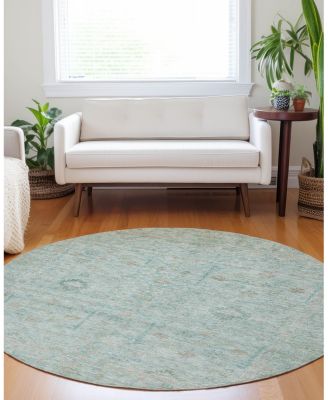 Dalyn Ravenna Washable RN5 Round Area Rug, 8' x 8'