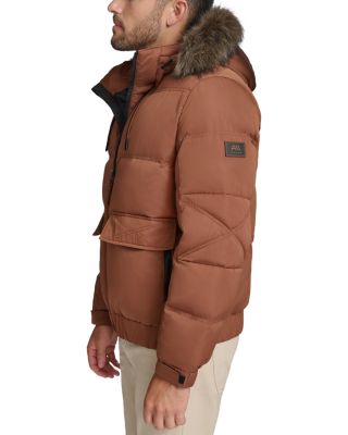 Lithgow Bomber Jacket with Removable Hood