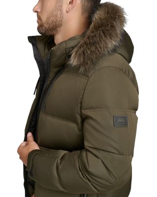 Lithgow Bomber Jacket with Removable Hood