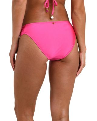 Solid Shirred Side Hipster Bottom