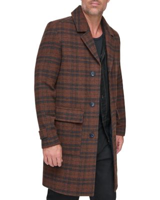 Bexer Plaid Button Front Topper