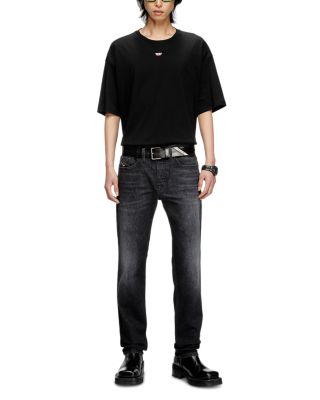 2023 D-Finitive Regular Fit Jeans in Black/Denim