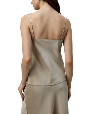  Double-Faced Silk Charmeuse Camisole