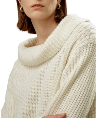 Wide Cowl Neck Sweater
