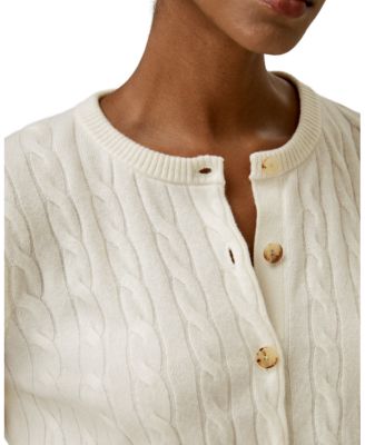 Baby Cashmere Cable-Knit Cardigan