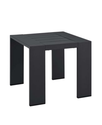Tahoe Outdoor Patio Powder-Coated Aluminum End Table