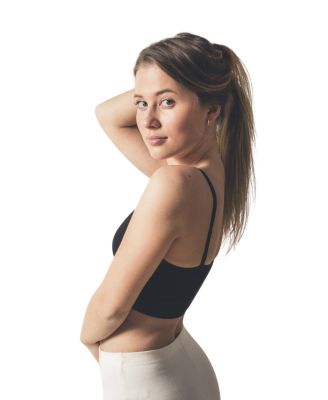 Soft Convertible Crop Top Halter Bralette