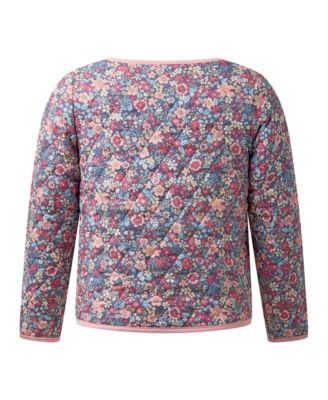 Girls' Floral Quilted Jacket - Little Kid, Big Kid
