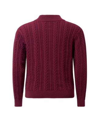 Boys' Half-zip Cable Knit Sweater - Little Kid, Big Kid