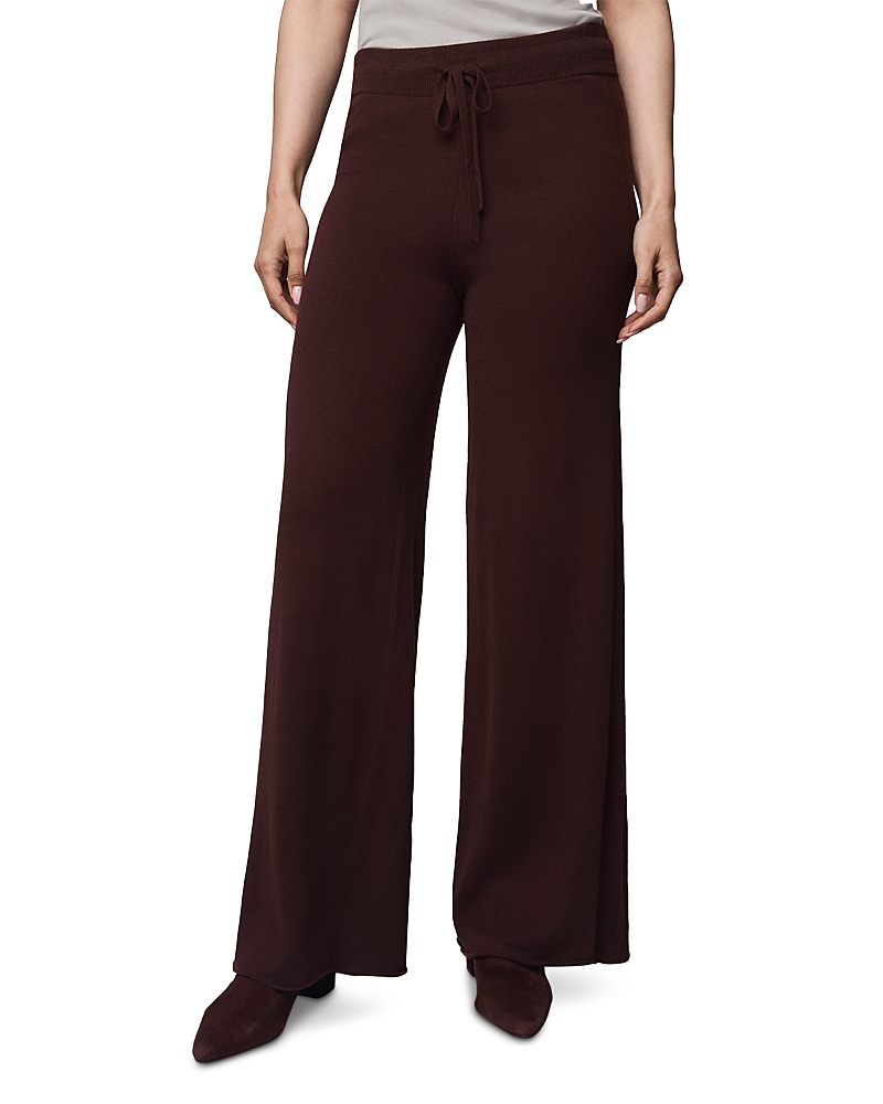 Splendid Georgie Knit Drawstring Pants In Purple