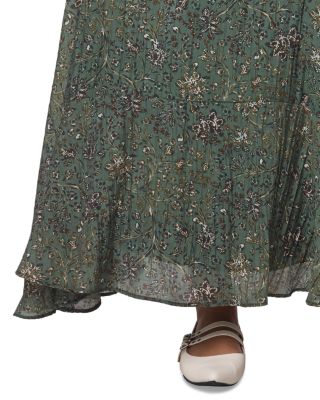 Versailles Textured Maxi Skirt