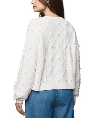 Demi Pearl Crewneck Sweater