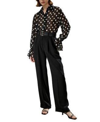 Polka Dots Georgette Blouse
