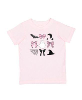 Girls' Spooky Coquette Halloween Short Sleeve T-Shirt - Big Kid
