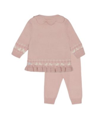 Girls' Knitted Top and Pant Set - Baby
