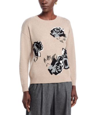 Rose Long Sleeve Crewneck Sweater