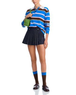 Cashmere Striped Rugby Sweater