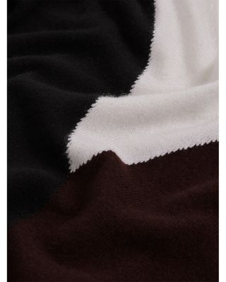 June V Neck Colorblocked Sweater