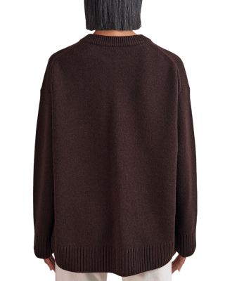 Ella Wool Cashmere Crewneck Sweater