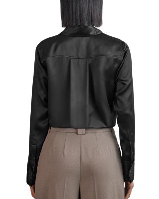 Ameria Silk Satin Shirt