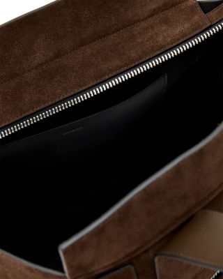 Perez Suede Shoulder Bag