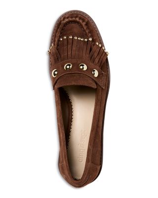Women's Gina Stud & Tassel Suede Loafers
