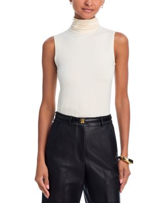 Ceci Sleeveless Turtleneck Top
