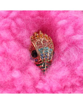 Hoxton Small Multicolor Faux Fur Shopper Bag