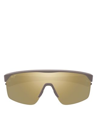Hawaii Glow Paluna Rectangular Mask Sunglasses, 100mm