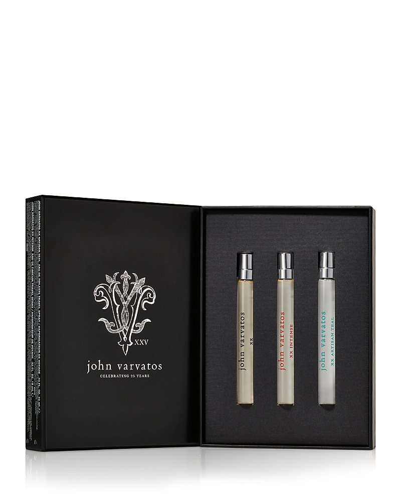 John Varvatos Xx Eau De Toilette Gift Set In Transparent