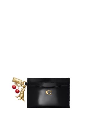 Essential Mixed Charm Leather Card Case