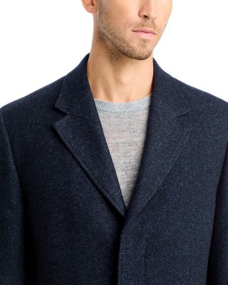 Donegal Chevron Flyfront Topcoat