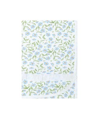Girls' Blue Vines Print Blanket - Baby