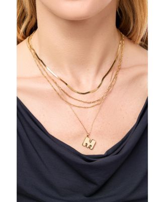 Bubble Letter Necklace