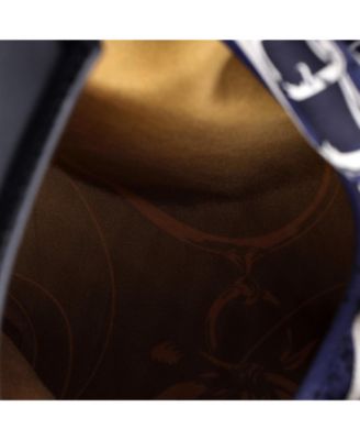   Balusoie Bag Printed Silk and Leather