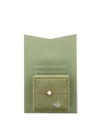  Sweet Alhambra Bracelet 18K Gold and Mother of Pearl