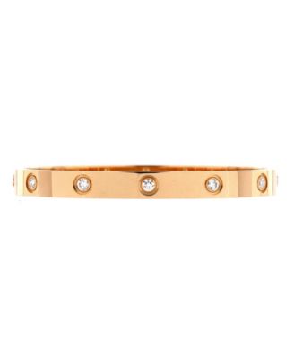  Love 10 Diamond Bracelet 18K Rose Gold with Diamonds