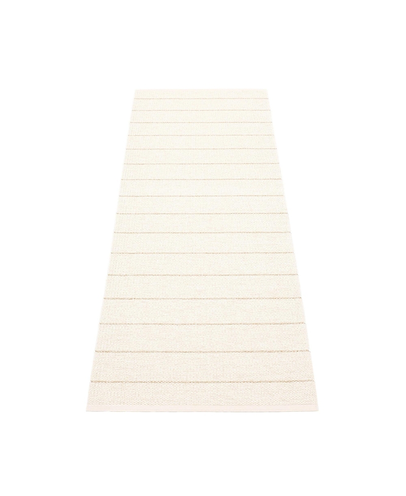 Pappelina Carl Rug, 27 X 72 In White