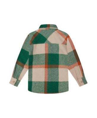 Boys' Long Sleeve Yarn Dyed Plaid - Baby