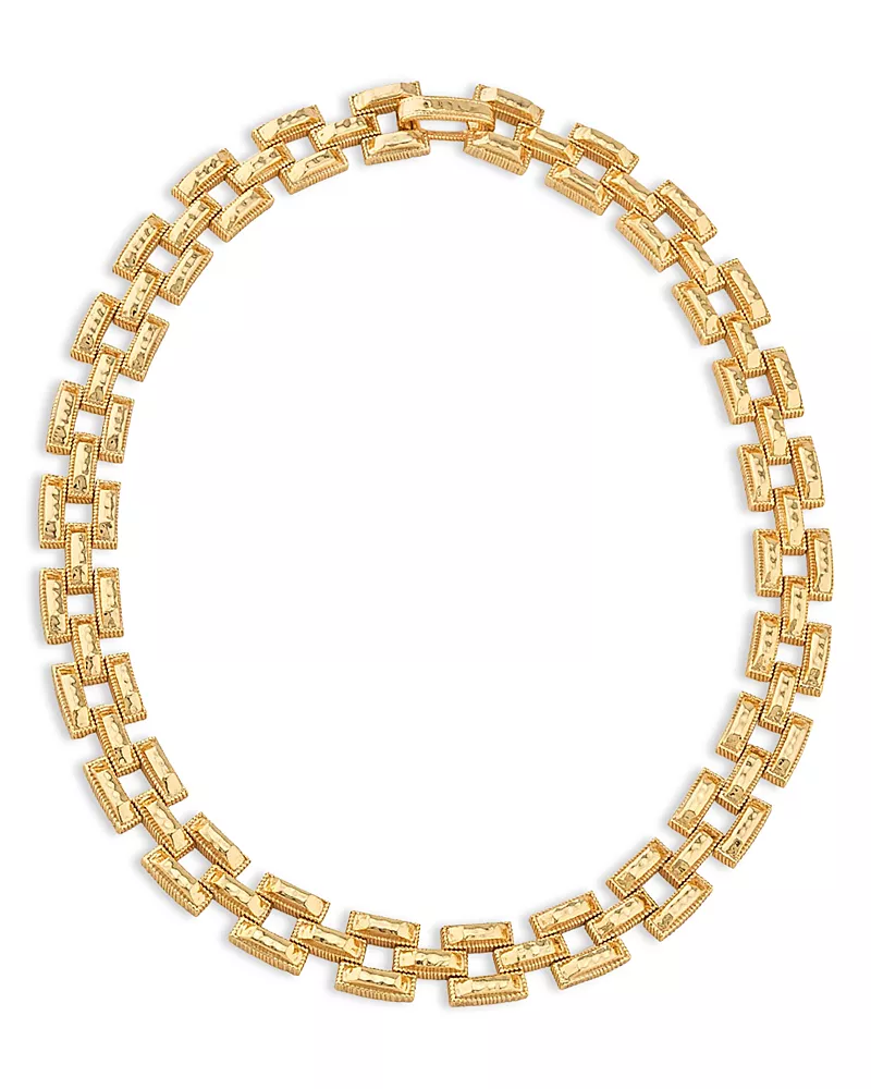Capucine De Wulf Pathway Petite Link Necklace, 17