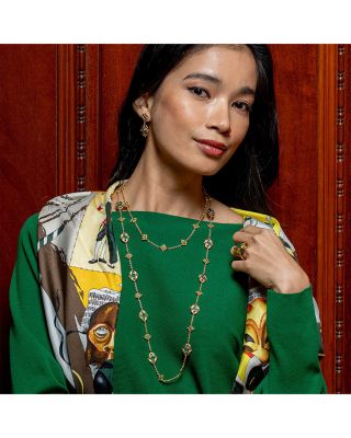 Mystic Eye Double Sided Necklace, 32"