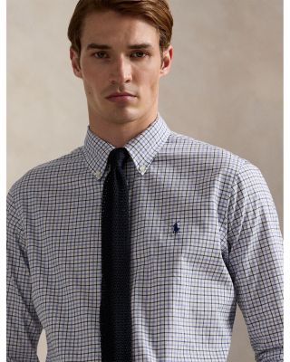 Classic Fit Plaid Twill Shirt