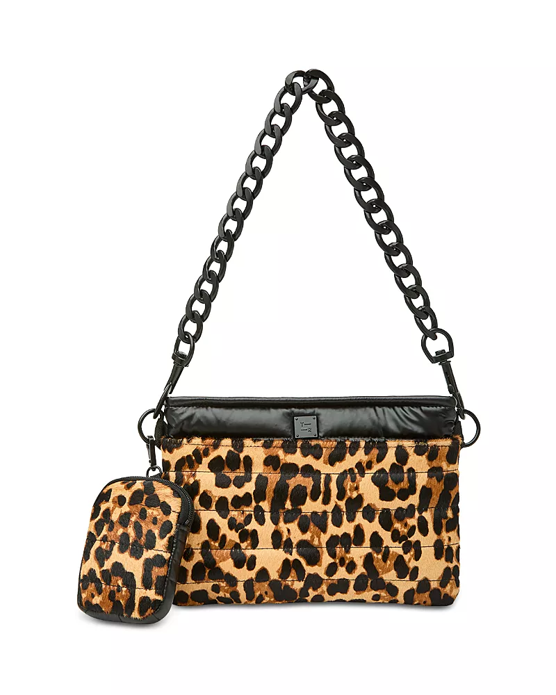 Think Royln Downtown Animal Print Crossbody
