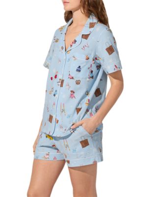 Printed Short Pajama Set - Exclusive