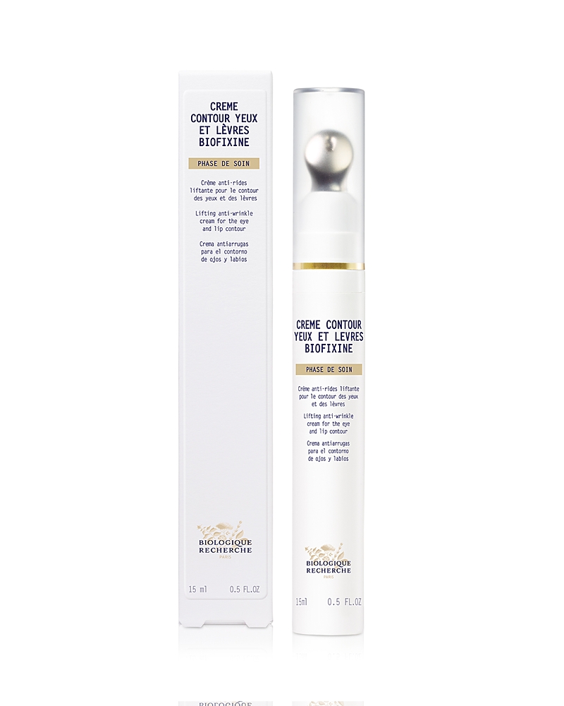 Biologique Recherche Creme Contour Yeux Et Levres Biofixine 0.5 Oz. In White