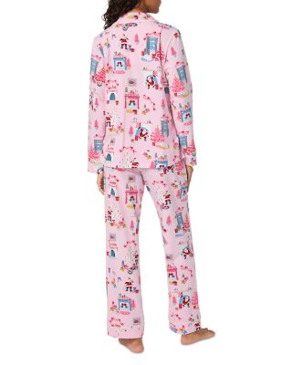 Printed Long Sleeve Pajama Set