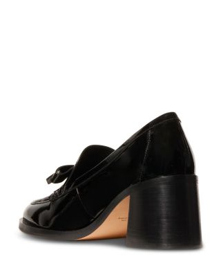 Women's Deco Bow Loafer Pumps