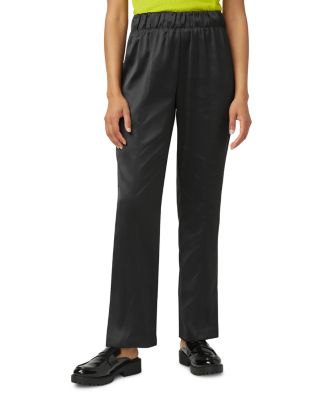 Satin Wide Leg Leggings