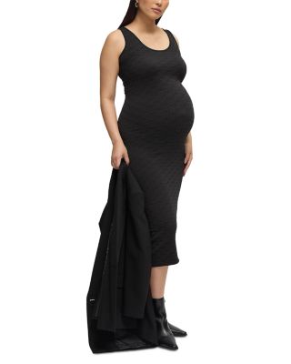 Seamless Midi Maternity Dress